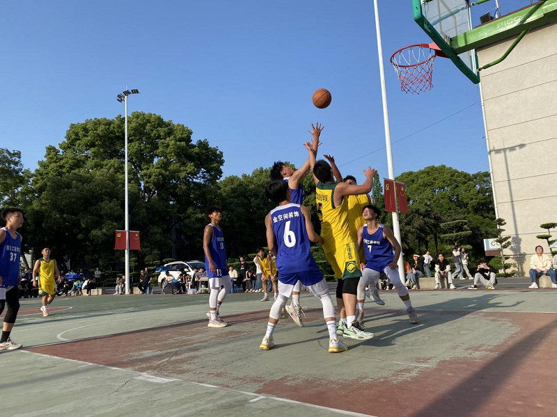 衡阳技师学院举办第十二届学生篮球赛闭幕式